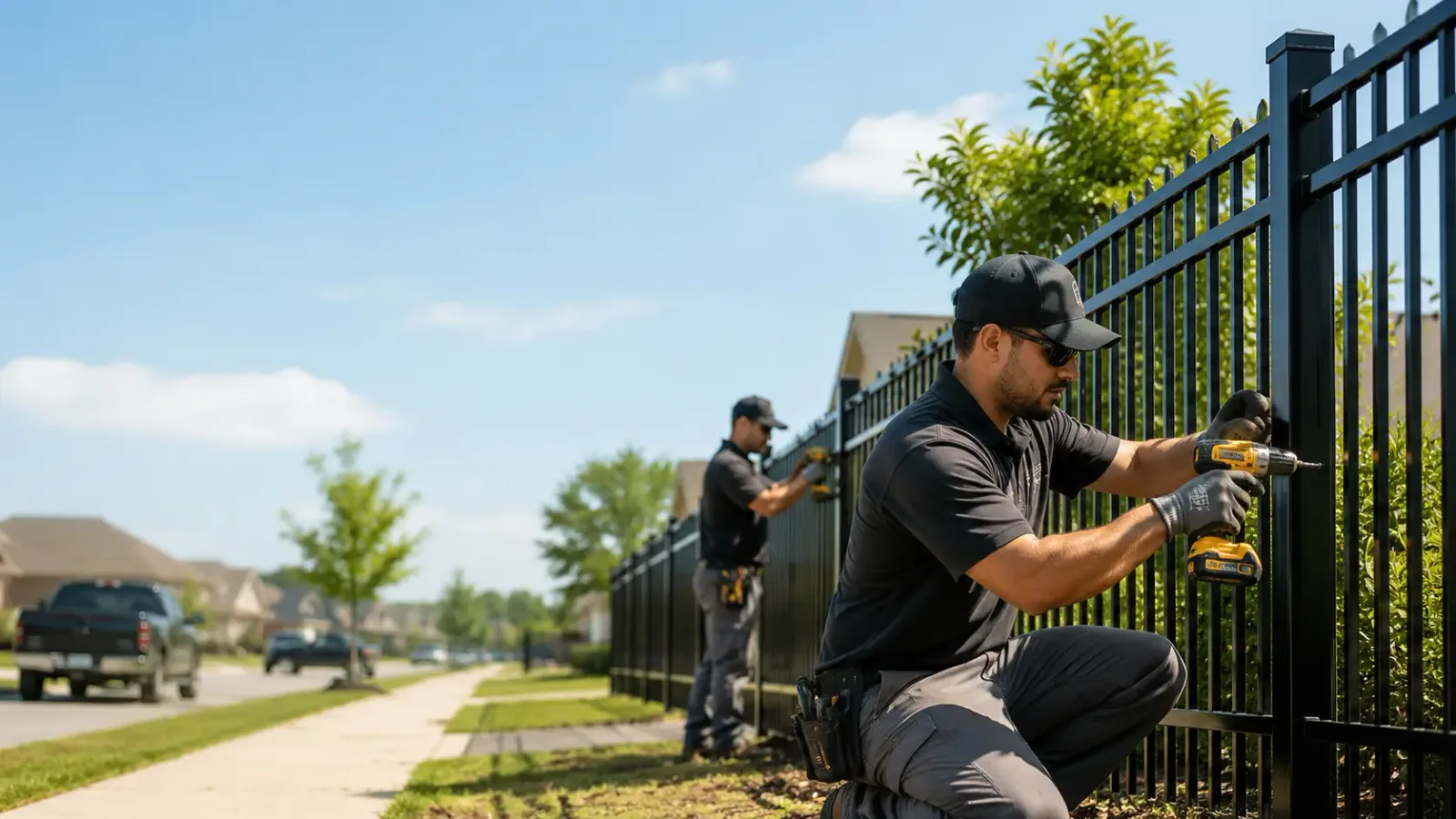 Metal Fence Installation in Umpire, AR